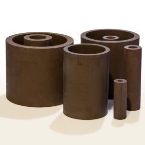 قطعات تفلون PTFE برنزدار مناسب کاربردهای فشار بالا، سایش زیاد و عملکرد صنعتی دقیق