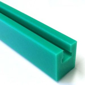قطعه پلیمری تیوار UHMW1000 مناسب ریل، راهنما و قطعات ضد سایش صنعتی با طول عمر بالا